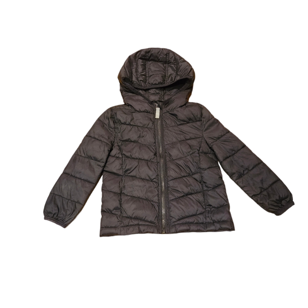 Kid puff jacket, black